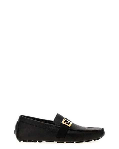 fendi loafers men's|fendi loafers drivers.